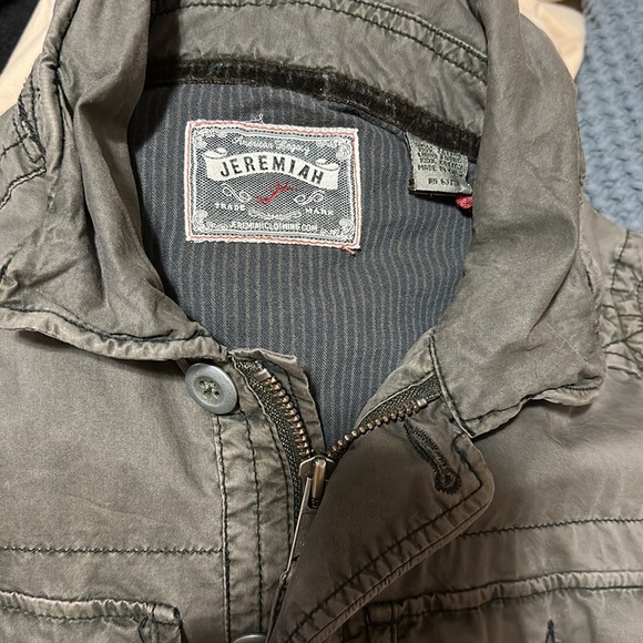 JEREMIAH COLLAR JACKET BROWN SMALL NWT - Picture 10 of 15